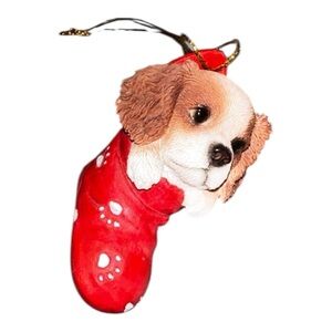 Cavalier King Charles Stocking Christmas Ornament Cocker Spaniel